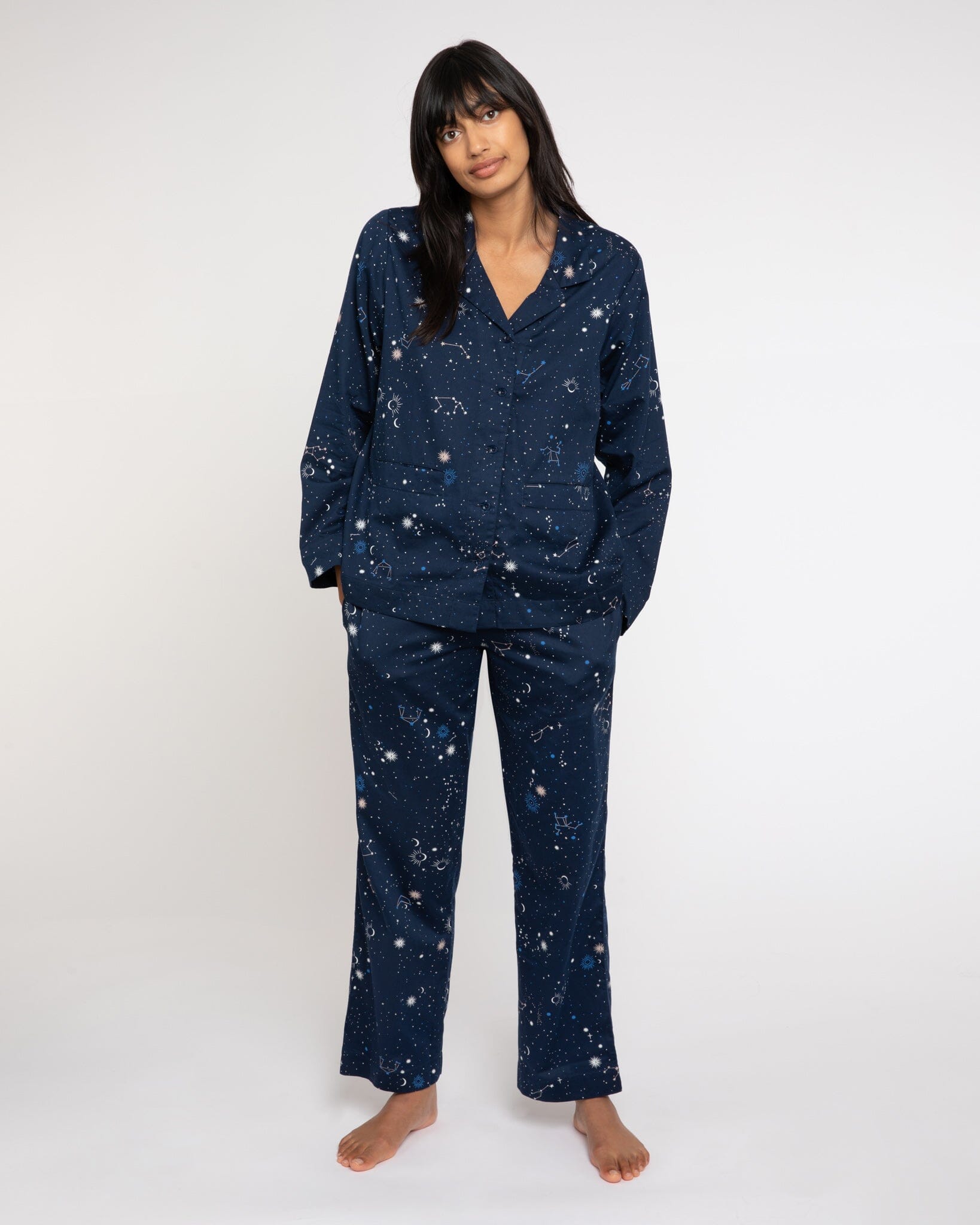 Night Time Luxury Cotton Women s Pyjama Set Yawn